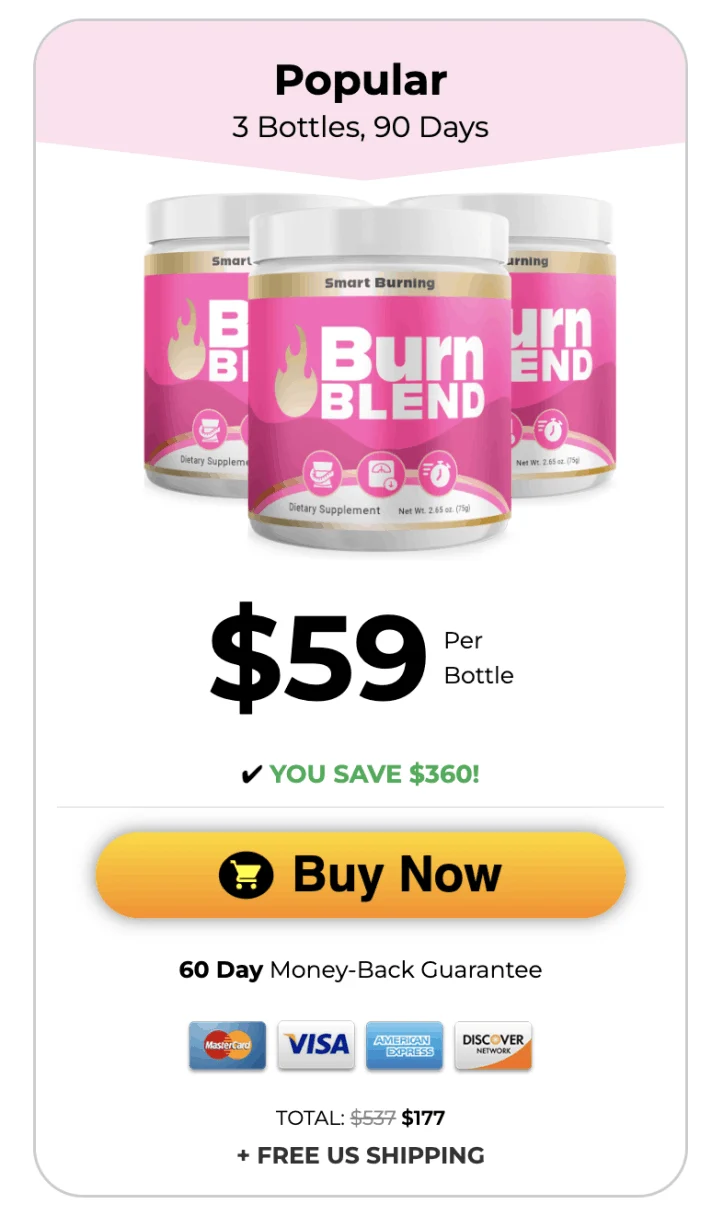 Burn Blend - 3 Bottles